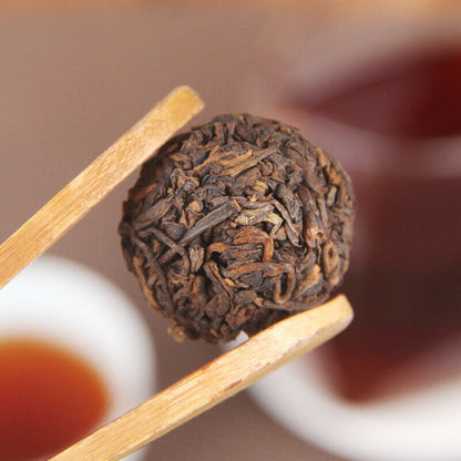 500g Ancient Tree Longzhu Tuocha Top Bulk Cooked Pu'er Small Grain Tea Bingdao