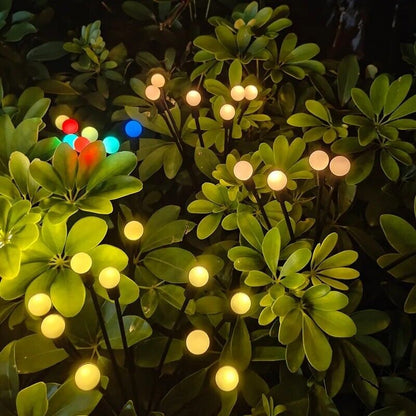 Lampara de Luciernaga 8 Led Solar Impermeable Luz para Exteriores Jardines Casa