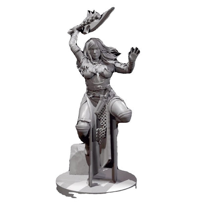 1/24 resin figure model Fantasy Impact Goddess 3D Printing unassembled unpainted