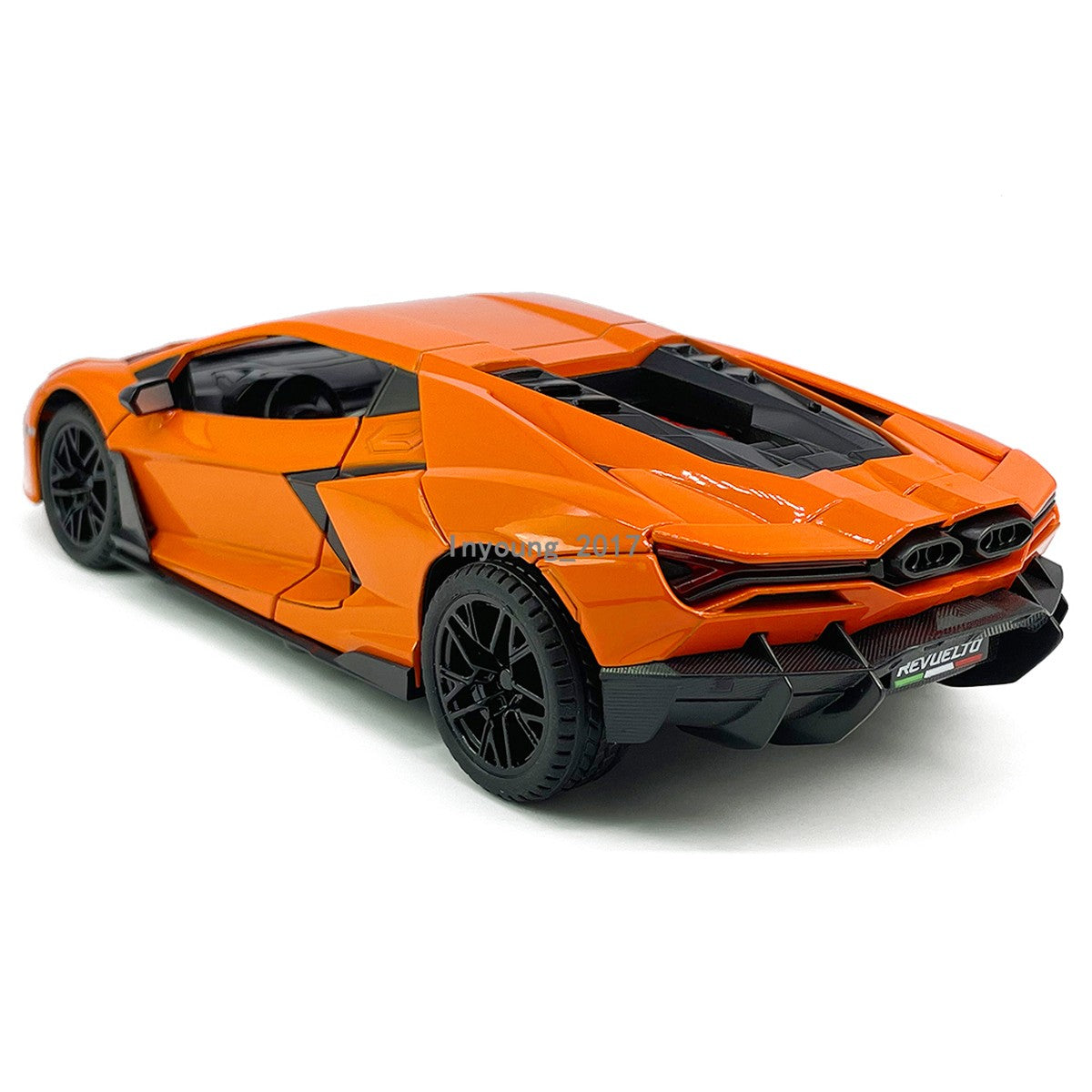 1/24 Lamborghini Revuelto Model Car Diecast Toy Vehicle for Boys Kids Orange