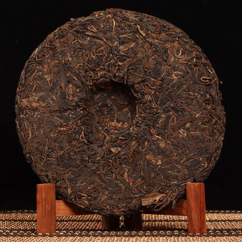 380g, 2007 China CNNP COFCO Zhong Cha yiwu Puerh Pu er Raw Cake tea,puer tee erh