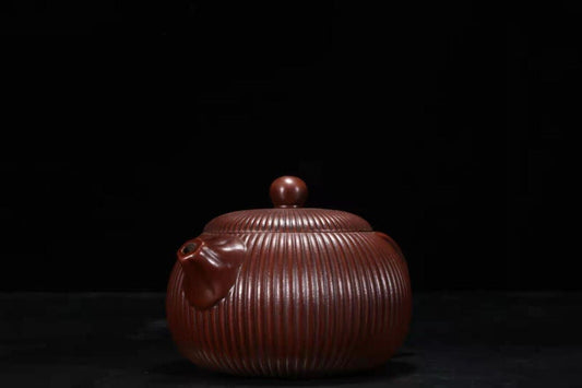 Chinese Yixing Zisha Clay Handmade Kung Fu Tea Exquisite Teapot 品名:筋纹西施