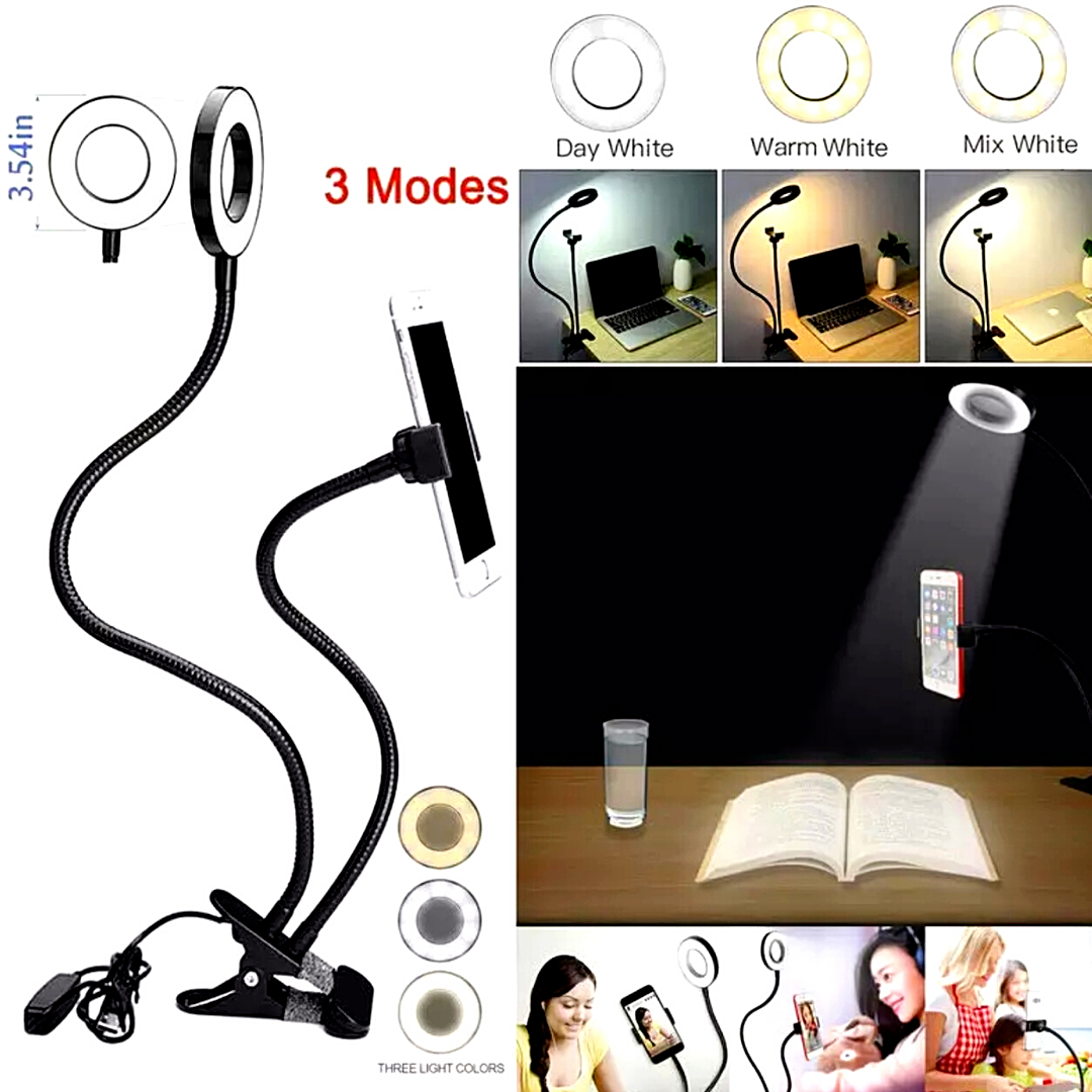 Aro De LED Luz Para Fotografia Selfie Maquillaje Profesional Estudio Trípode US