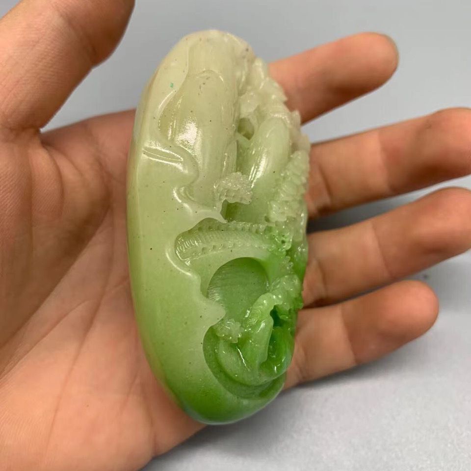 Jade and Stone Landscape Art Decor for Landscape Painting
