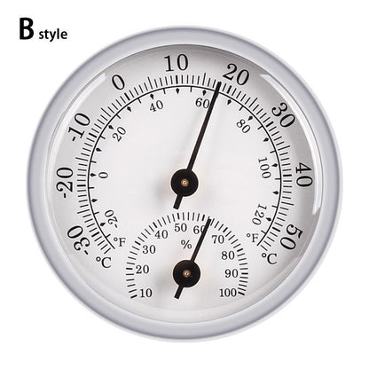 Cigar Hygrometer Metal Moisture Thermometer Gauge Cigarettes Humidity Meter 57mm