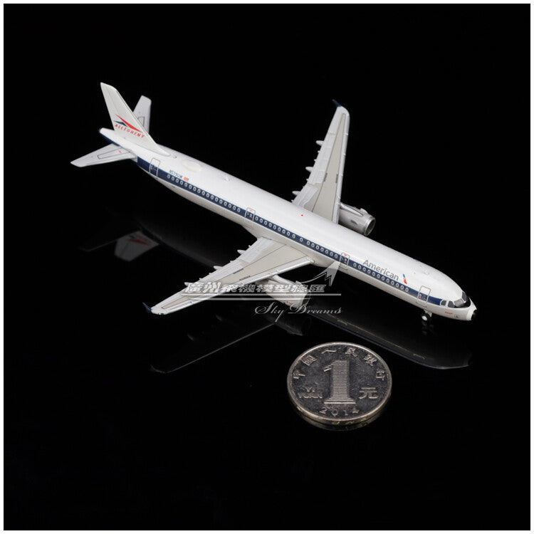 1:400 GeminiJets American Airlines BOEING A321 Airplane Diecast Aircraft Model