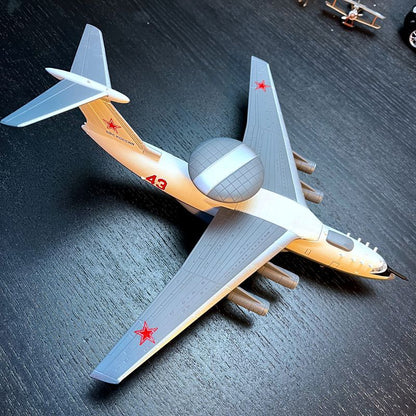 1:200 Scale Russian A-50M Large Early Warning Aircraft Alloy Aircraft Model