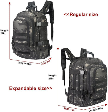 Military Camping Backpack Men Tactical Waterproof Travel Bags Rucksack Hiking