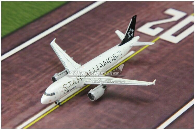 1:400 JC Wings Lufthansa STAR ALLIANCE AIRBUS A320 Plane Diecast Aircraft Model