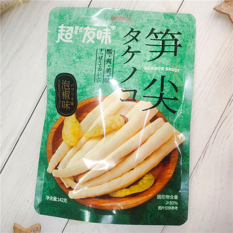 Cold and Crispy Pickled Bamboo Shoot Tip, 142g