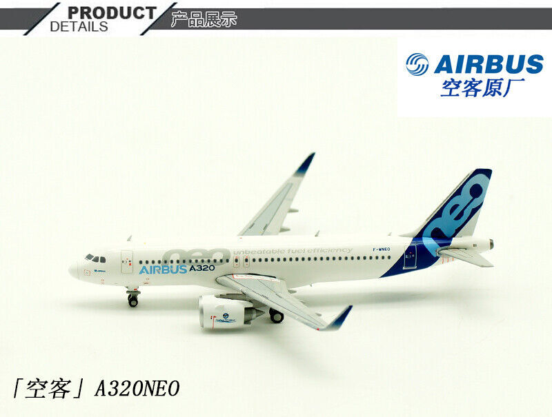 1:400 JC WINGS AIRBUS A321NEO Passenger Airplane Diecast Plane Aircraft Model