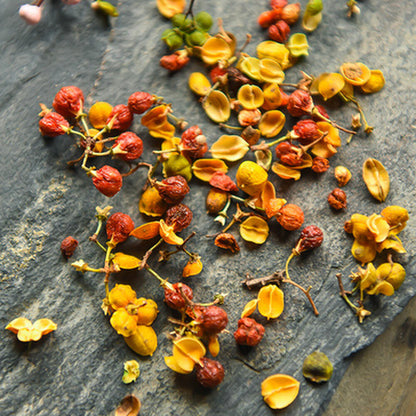 Dried Natural Silk Tree He Huan Hua (Albizia Julibrissin Flower Bud) -Herbal Tea