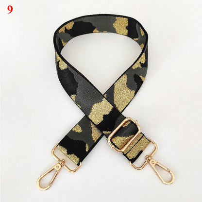 Camouflage Print Bag Shoulder Strap Handbag Replacement Adjustable Belt Handle ⊰