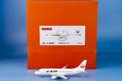 1:200 JC Wings J-AIR Embraer ERJ-170-100STD Passenger Airplane Diecast Model