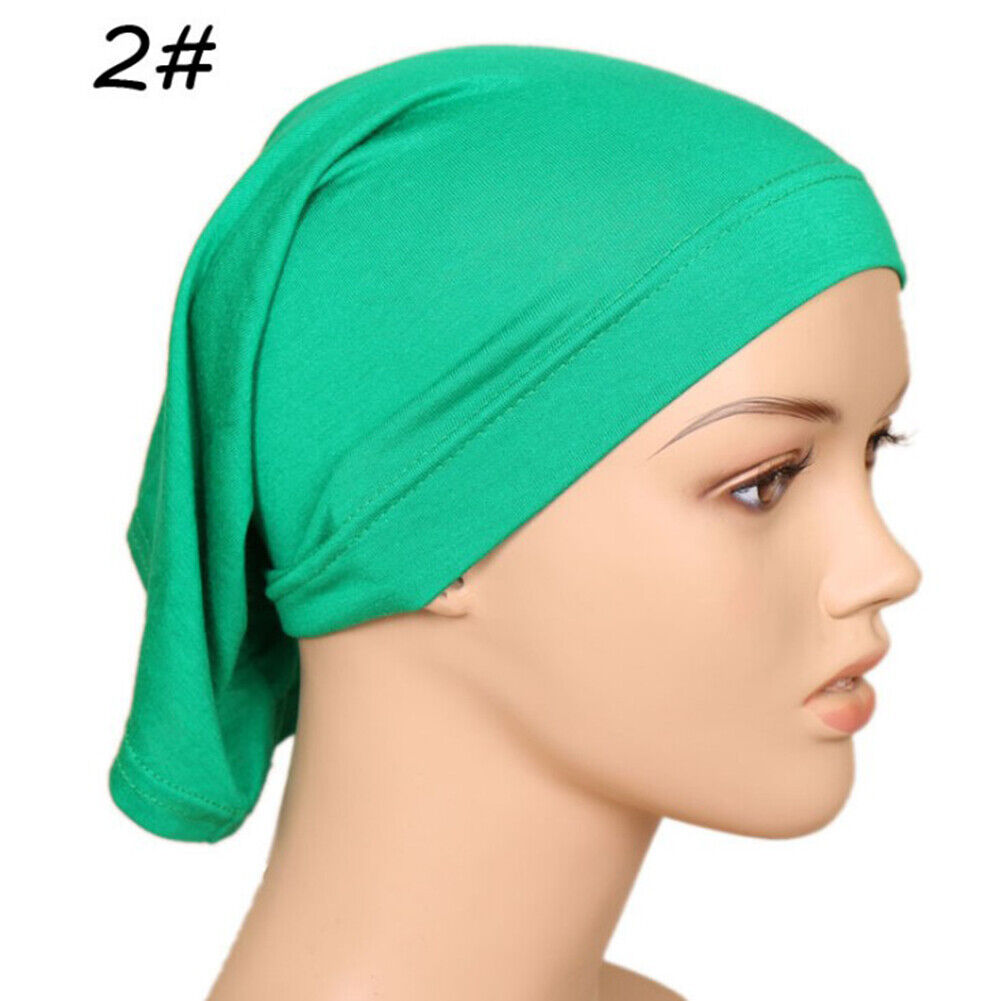 Muslim Head scarf Inner Hijab Caps Islamic Underscarf Ninja Scarf hat Unisex