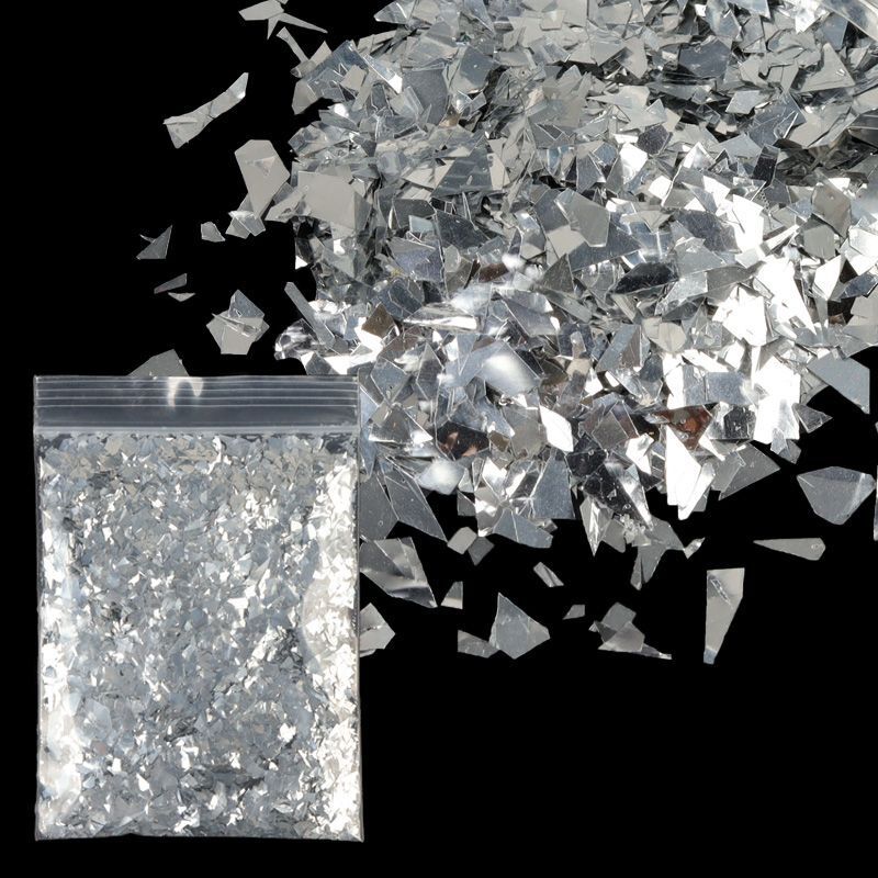 Nail Art Decor 10g Holographic Irregular Sequins Glitter Sparkly Colorful Flakes