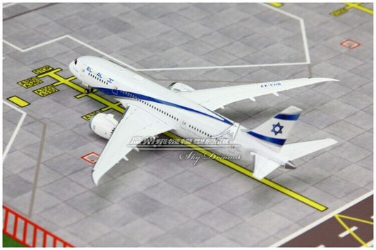 1:400 JC Wings El Al BOEING 787-8 Passenger Plane Diecast Aircraft Model