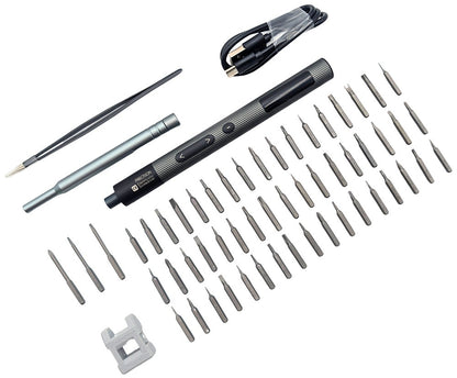 59 in 1 Precision Electric Screwdriver Set, Cordless Repair Tool Set with Ass...