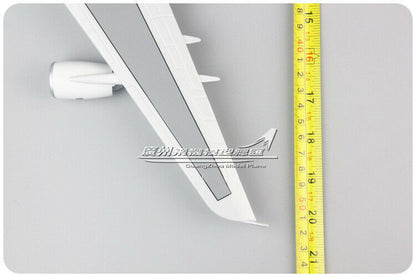 1:160 46CM THAI AIRBUS A380 Passenger Airplane Landing Gear Resin Aircraft Model