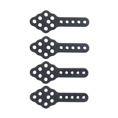 4Pcs 1/10 RC Aluminum Black Shock Absorber Mount For Axial SCX10 90046 D90 TRX4,