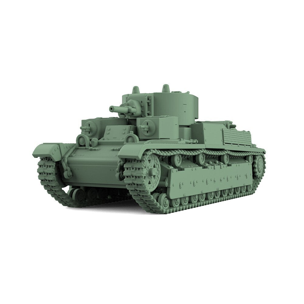 SSMODEL SS583 1/200/350/700 Military Model Kit Soviet T-28 1938 Medium Tank