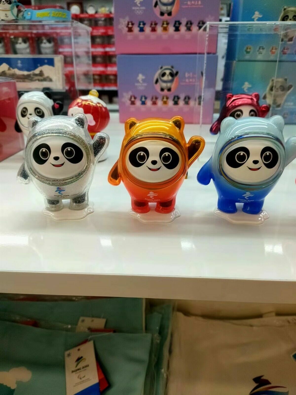 Bing Dwen Dwen 80mm Mascot Figure Winter Olympics Beijing 2022 Goods Brand new
