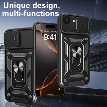 Suitable for iPhone 17 Pro Max Sergeant Ring Holder Phone Case Protective Cover