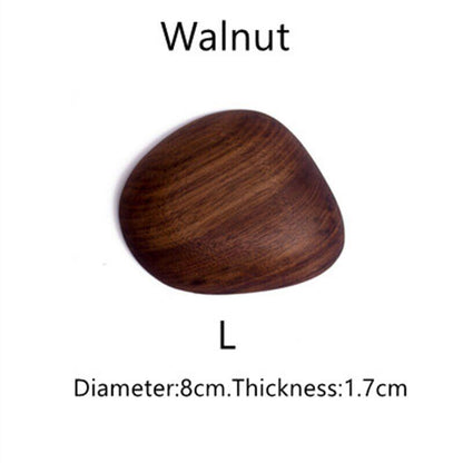 Wall Hooks Wooden Magnetic Hangers Keys Holders Nordic Smooth Edge Display Decor