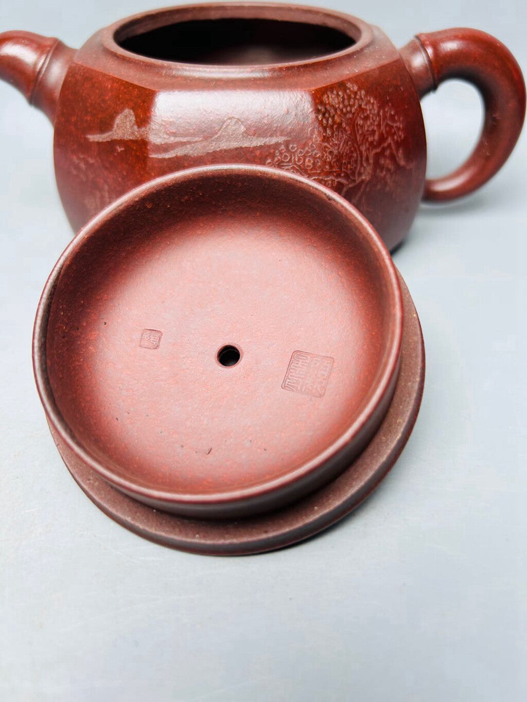 Chinese Yixing Zisha Clay Handmade Exquisite Teapot