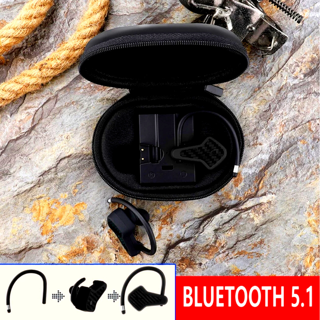 Bluetooth 5.1 Bone Conduction Headphones Wireless Earbuds Outdoor Sport Headset