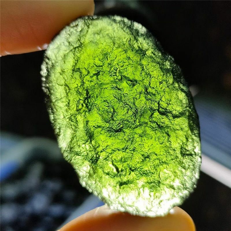 Natural Czech Stone Crystal 6-26g Moldavite Impact Glass Rough Energy Stones
