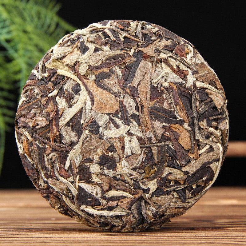 Yunnan White Tea Buds Raw Ancient Tree Yunnan Yue Guan Bai Puer MoonLight 100g