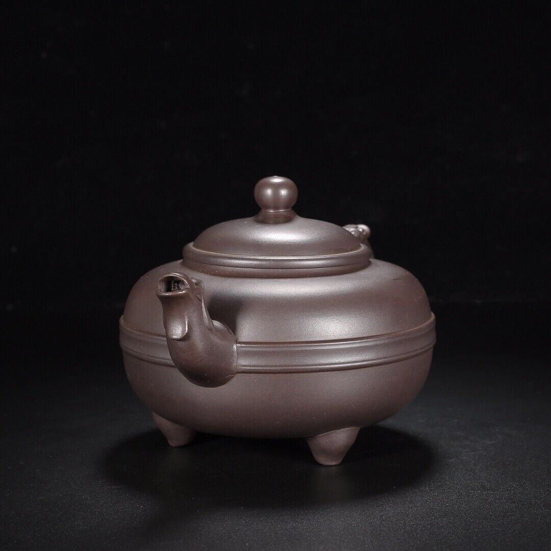 Chinese Yixing Zisha Clay Handmade Exquisite Teapot（龙凤吉祥 底款：汪寅仙）