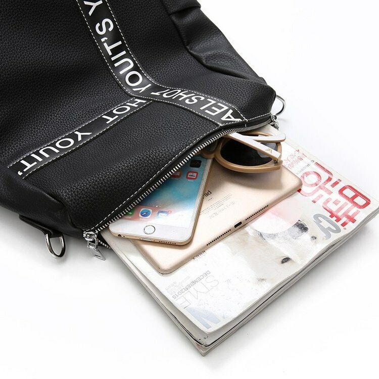 Female School Bag Girl's Backpack Casual Letter Travel Backpack Daily Campus Bag
