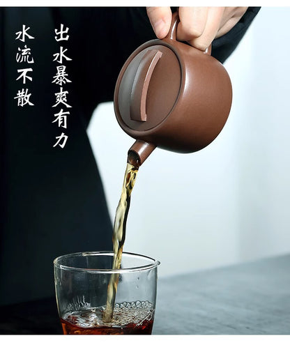 180cc chinese Yixing Handmade Zisha teapot Purple clay HanWa Hu Gongfu Tea Pot
