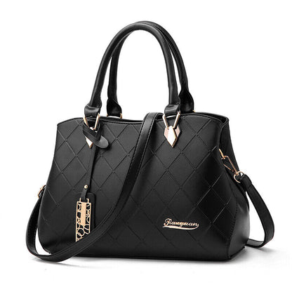 Women's Ladies Casual Shoulder Bag PU Leather Handbag Satchel Messenger Bags