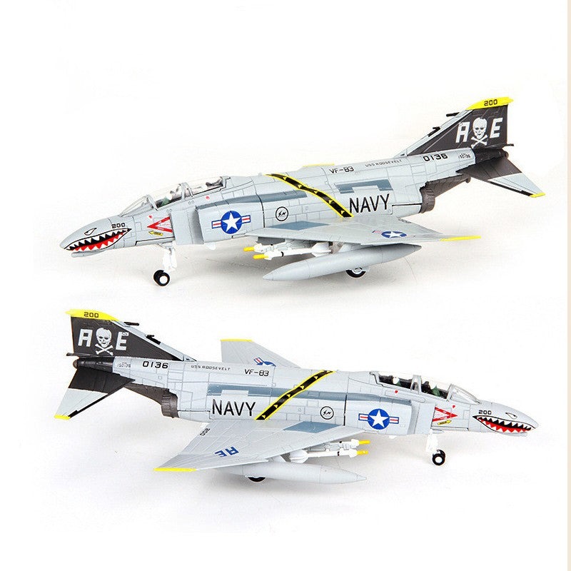 1/100 America F-4C Ghost Aircraft Fighter Model Military Plane Collection/Decor