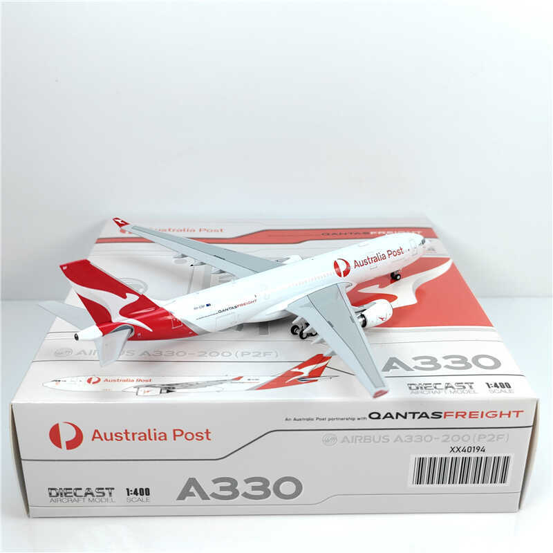 1:400 JC Wings Australia Post AIRBUS A330-200F Passenger Airplane Diecast Model