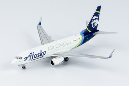 1:400 NG Model Alaska Air Cargo BOEING 737-700BDSF Plane Diecast Aircraft Model