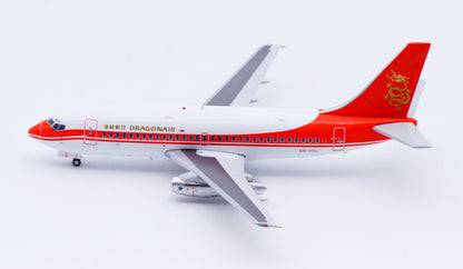 1:200 JC Wings DRAGONAIR BOEING B737-200 Passenger Plane Diecast Aircraft Model