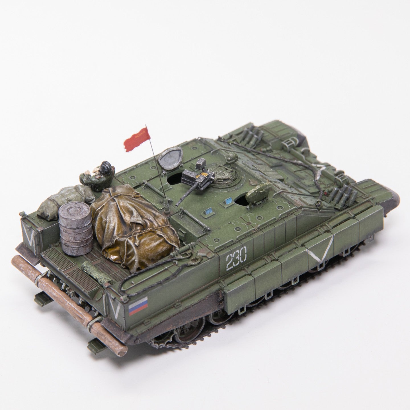 1/72 Russian BMO-T heavy armored troop carrier tank Finished product model
