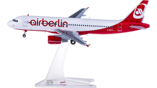 1:200 Herpa Air Berlin AIRBUS A320 Passenger Airplane ABS Plastic Aircraft Model