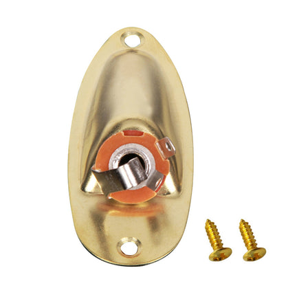 Loaded Boat Style Guitar Pickup Output Input Jack Plug Socket For FD Strat a