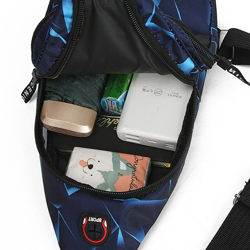 Adjustable Zip Black Waist Packs for Outdoor and Gym Fashion Casual Bags Unisex