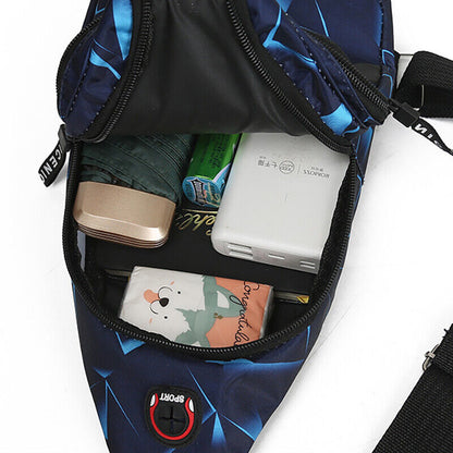 Adjustable Zip Black Waist Packs for Outdoor and Gym Fashion Casual Bags Unisex