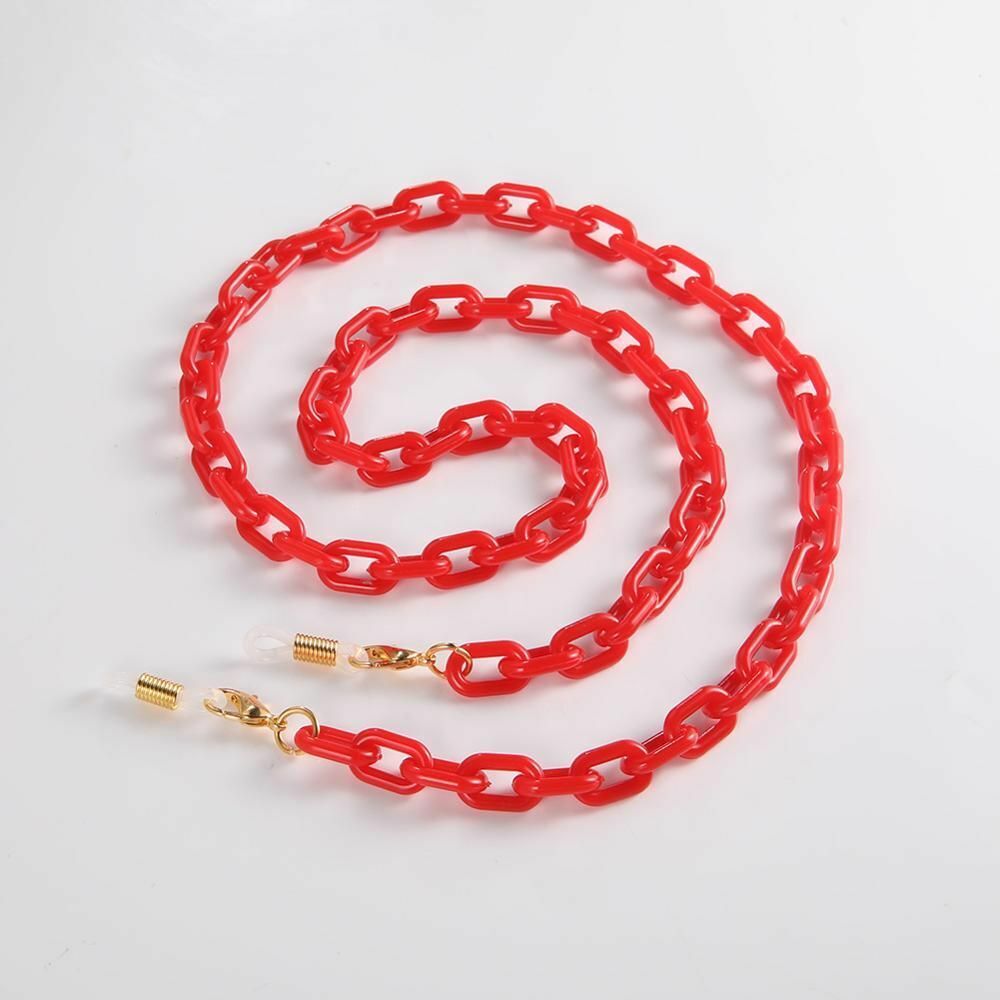 Acrylic Chain Face Mask Necklace Glasses Sunglasses Straps Women Men Neck Holder