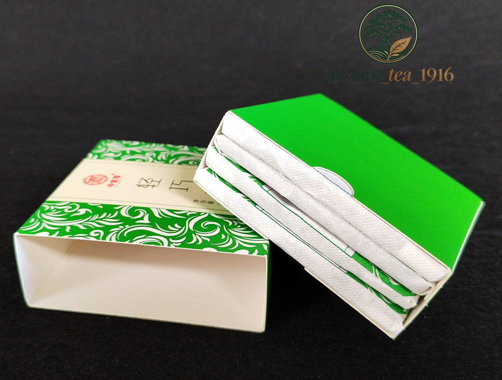 144g Iceland Pu'er Raw Tea Small Square Brick Pu Erh Tea Brick