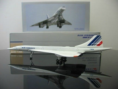 NEW Socates Air France Concorde F-BVFB 1:400 Diecast plane model airplane toy