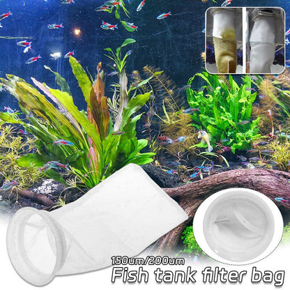 5x Filter Sock Bag Ring 4x15" 150/200 Micron Marine Fish Sump Aquarium Tank