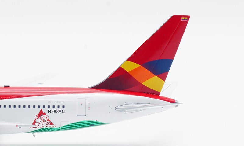 1:200 InFlight Avianca BOEING 767-200 Passenger Airplane Diecast Aircraft Model